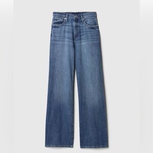 GAP High Rise Wide Leg Jeans